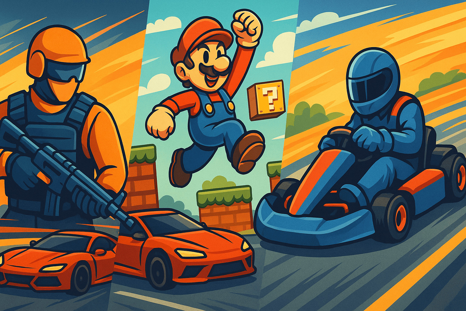 Dal Mario a 8-bit all’Universo Virtuale: Quarant’anni di Evoluzione Videoludica